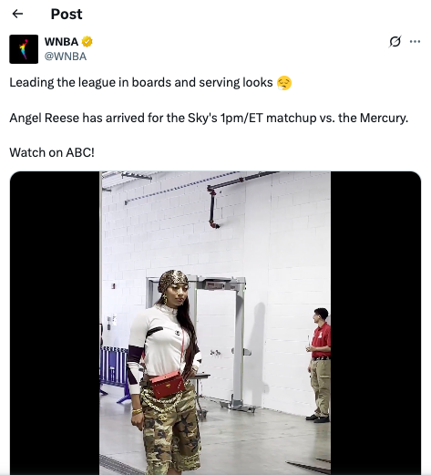 Angel Reese earns WNBA praise for her bold fashion and standout skills