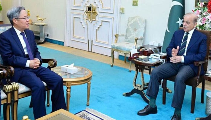 وزیراعظم سے چینی سفیر کی ملاقات، ایران اسرائیل تنازع میں حالیہ پیشرفت پر تبادلہ خیال