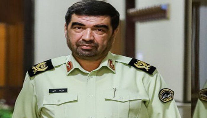 اسرائیلی حملے میں ایرانی پولیس کے نائب انٹیلی جنس سربراہ علی رضا لطفی شہید ہو گئے—تصویر بشکریہ ایرانی میڈیا