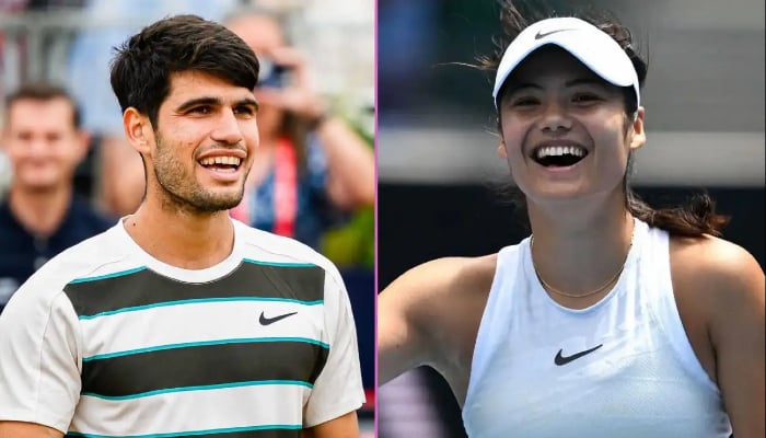 Carlos Alcaraz and Raducanu spark romance rumors after being spotted together ahead of Wimbledon
