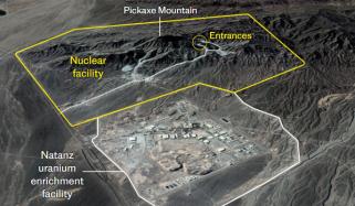 ایران کی خفیہ جوہری تنصیب جہاں امریکا کی رسائی ناممکن