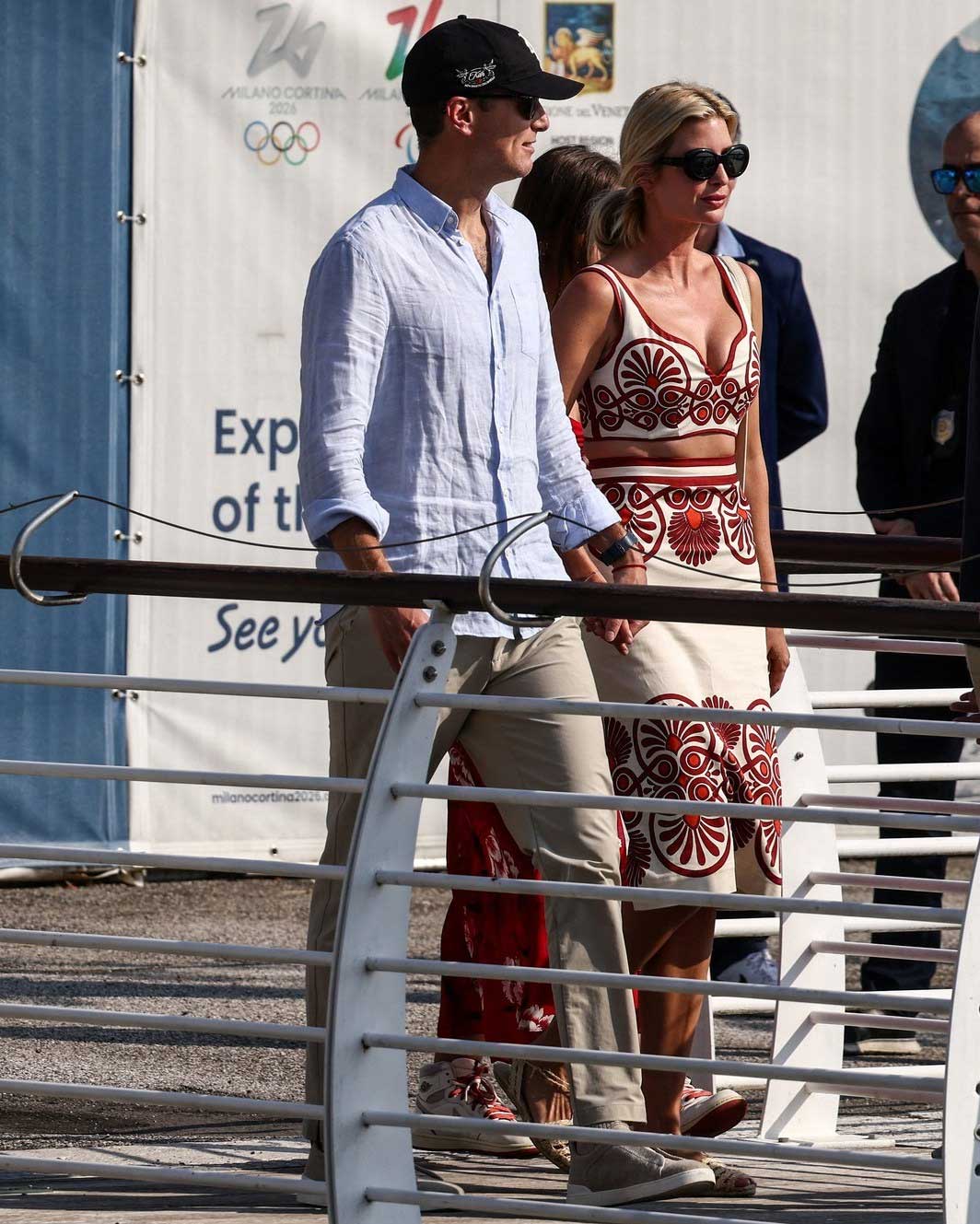 Ivanka Trump and Jared Kushner at Venice