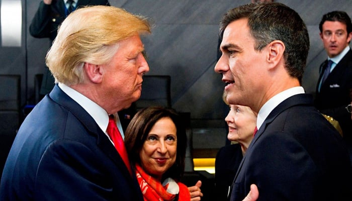 Spanish PM Sánchez criticises Trump for making Europe and the world suffer from ‘trade war’