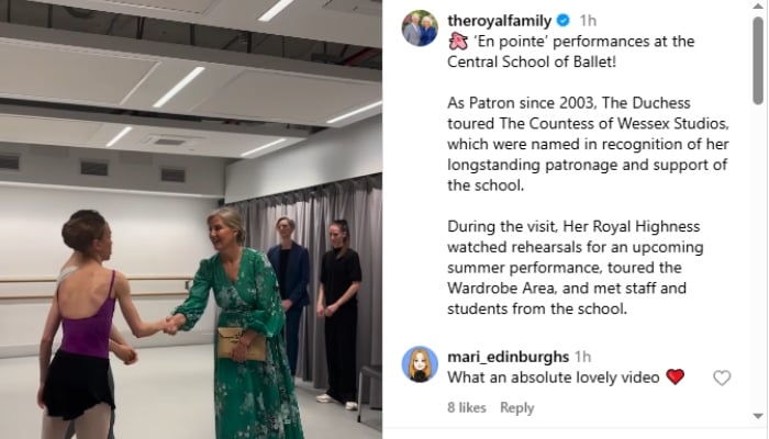 King Charles applauds Duchess Sophies return to Countess of Wessex duties