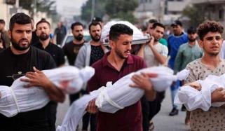 غزہ میں اسرائیلی مظالم جاری، 44 فلسطینی شہید