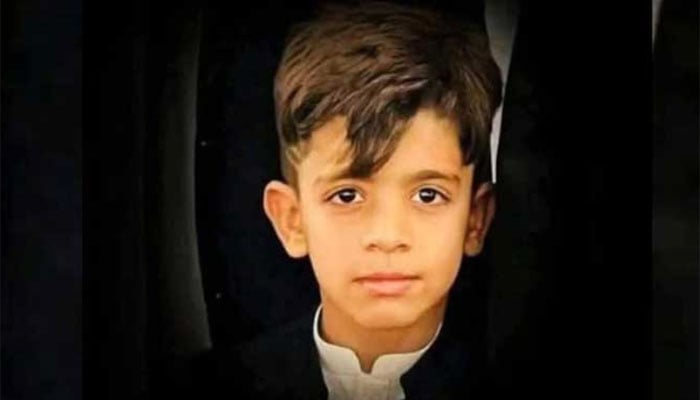 مقتول بچہ مصور خان کاکڑ—تصویر بشکریہ سوشل میڈیا