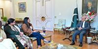 وزیرِ اعظم شہباز شریف سے ثناء میر کی ملاقات، اچیومنٹ پر مبارک باد