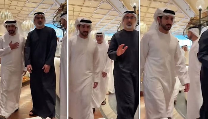 دبئی مال میں ولی عہد نے تمام افراد کے کھانے کا بل ادا کر دیا