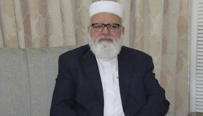 نائب امیرِ جماعت اسلامی پاکستان لیاقت بلوچ—فائل فوٹو