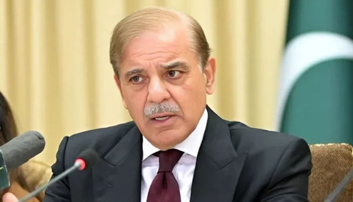 وزیرِ اعظم شہباز شریف—فائل فوٹو
