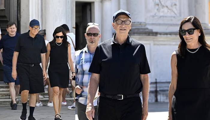 Bill Gates enjoys scenic Venice stroll with girlfriend Paula Hurd amid Bezos’ celebrations