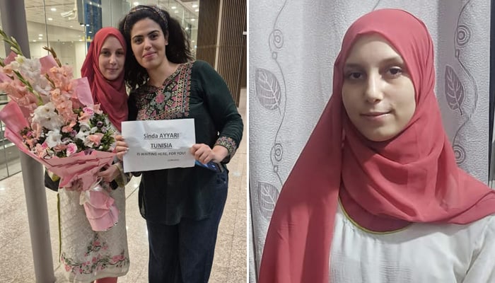 تیونس سے آئی خاتون سندا کو اسلام آباد پہنچا دیا گیا