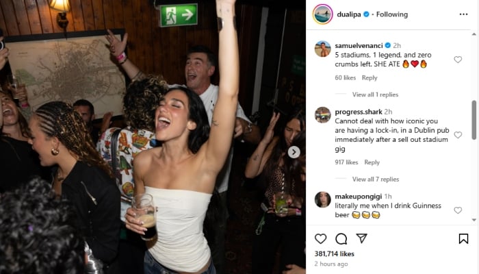 Dua Lipa celebrates major career milestone alongside fiancé Callum Turner
