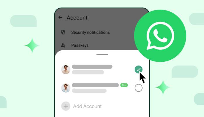 WhatsApp to let users switch between multiple accounts on one device