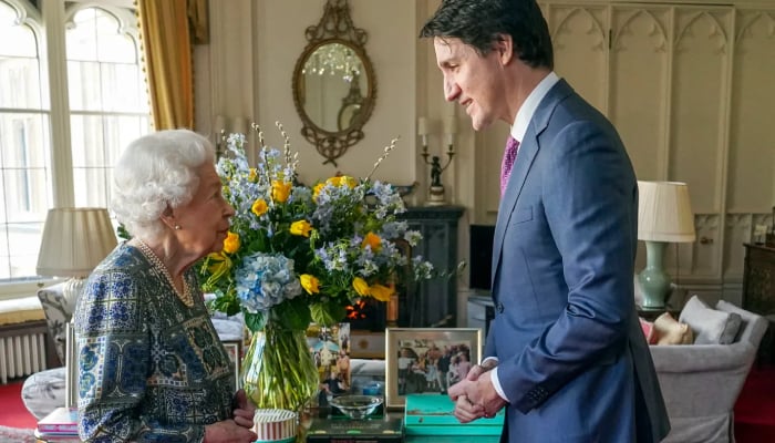 2- Jesting with Canadian Prime Minister Justin Trudeau: