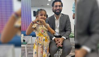 پاکستانی کمپنی نے غزہ جنگ سے متاثرہ بچی سدرہ کو مصنوعی بازو لگا دیا