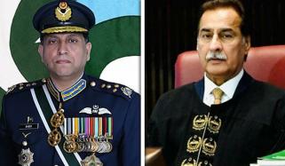 ایئر چیف مارشل کا اسپیکر قومی اسمبلی کے نام اظہارِ تشکر کا خط