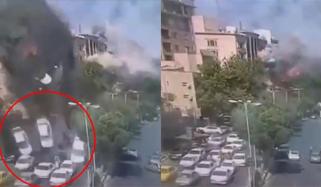 گزشتہ ماہ ایران پر اسرائیلی حملے کی ویڈیو کا چونکا دینے والا کلپ سامنے آگیا