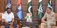 جنوبی افریقا کے چیف آف ایئرفورس کی جنرل ساحر شمشاد سے ملاقات