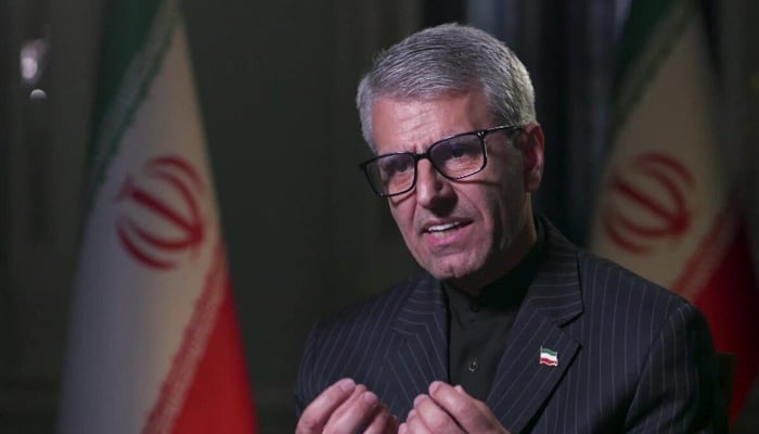 ترجمان ایرانی دفتر خارجہ اسماعیل بقائی—تصویر بشکریہ غیر ملکی میڈیا