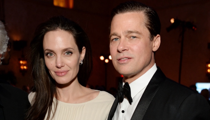 Angelina Jolie and Brad Pitt