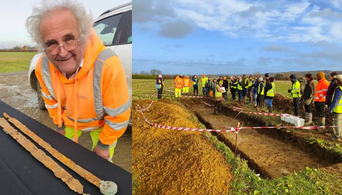 Ancient Roman settlement unearthed after rare swords found in Cotswolds