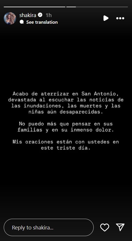P.C. Instagram/shakira