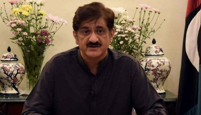 وزیرِ اعلیٰ سندھ سید مراد علی شاہ—فائل فوٹو