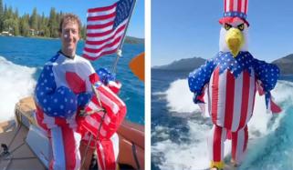 امریکا کا یومِ آزادی، مارک زکربرگ کی شیئر کی گئی ویڈیو پر تبصروں کی بھرمار