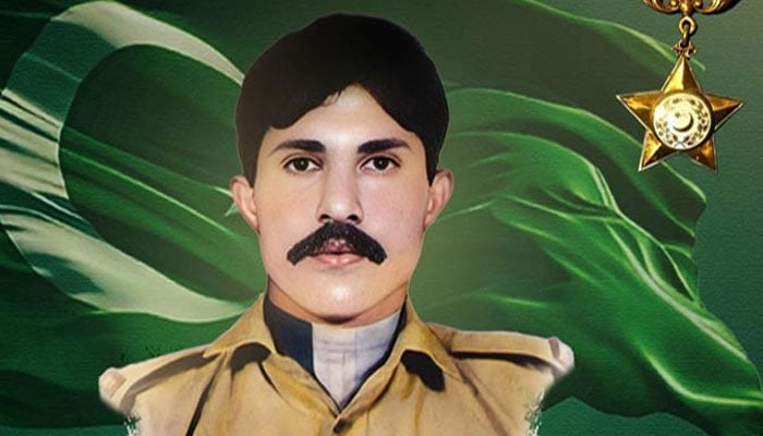 حوالدار لالک جان شہید—فائل فوٹو