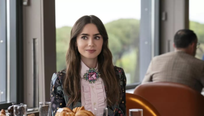 Lily Collins brings summer flair to 2025 Wimbledon in chic airy dress