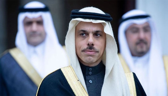 سعودی وزیرِ خارجہ فیصل بن فرحان—فائل فوٹو