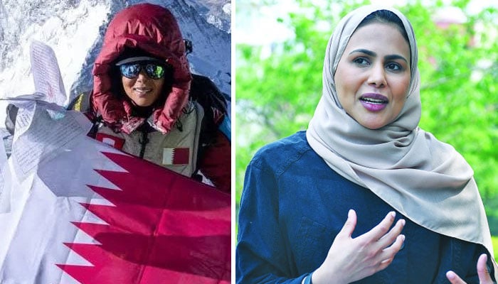 قطری شہزادی شیخہ اسماء الثانی—فائل فوٹو