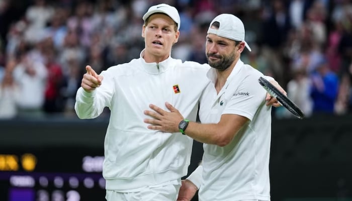 Grigor Dimitrov injury hands Jannik Sinner ticket to Wimbledon quarterfinals