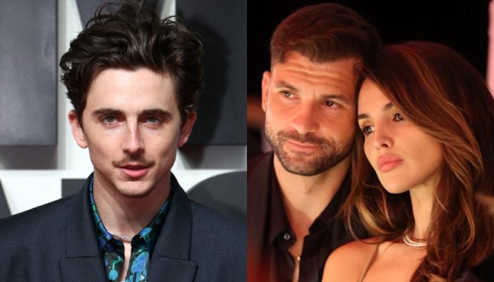 Timothée Chalamet’s ex Eiza González pays Wimbledon tribute to Grigor Dimitrov
