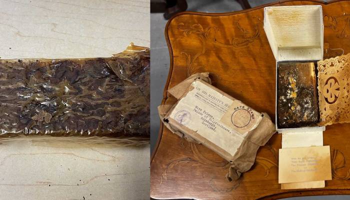 Queen Elizabeth’s rare wedding cake slice bought by royal fan with unusual plans
