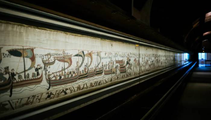Bayeux Tapestry returns to UK after 900 years in historic swap deal with France