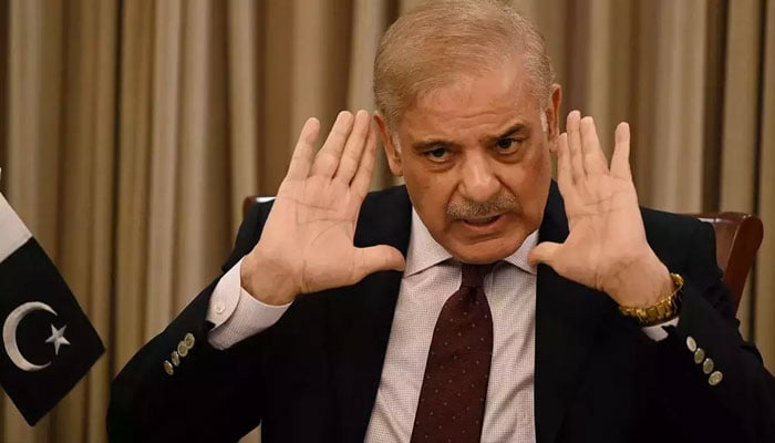 وزیرِ اعظم شہباز شریف—فائل فوٹو