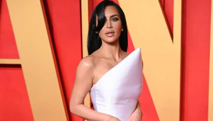 Kim Kardashian stuns in backless Balenciaga gown at Paris Fashion Week