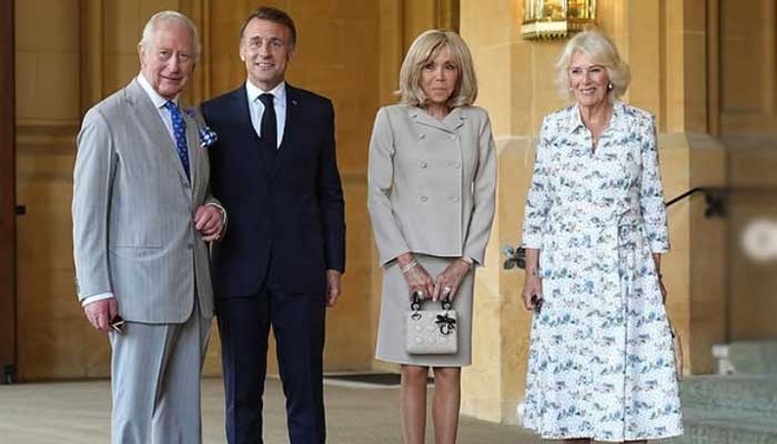 King Charles, Queen Camilla bid farewell to Macrons with sweet group photo