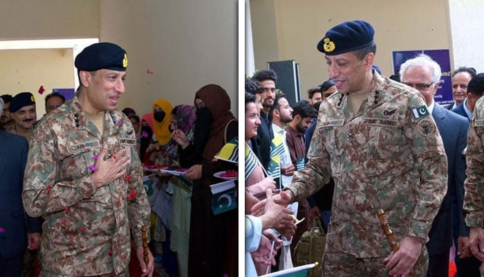 ڈی جی آئی ایس پی آر کا یونیورسٹی آف آزاد جموں و کشمیر کا دورہ، سوال و جواب کی نشست