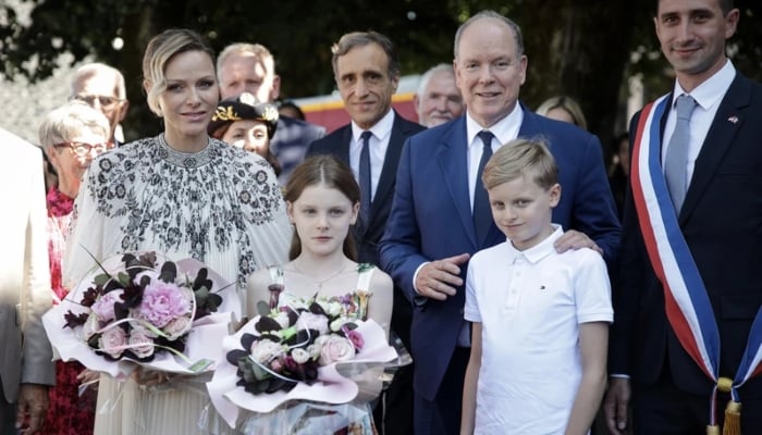 Princess Charlene makes graceful comeback with daughter Gabriella, Prince Albert