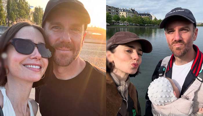 Lily Collins celebrates ‘silly’ husband Charlie’s birthday with PDA-filled snap