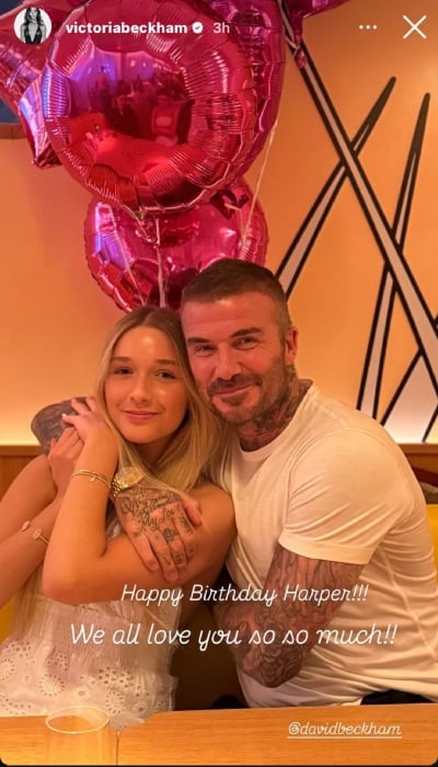 Victoria Beckham, David celebrate Harpers 14th birthday with loving tribute