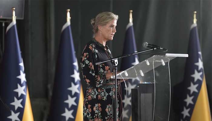 Duchess Sophie reads King Charles’ moving speech at somber event in Bosnia