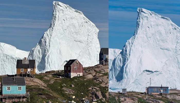 Skyscraper-sized iceberg sparks emergency warnings in Greenland