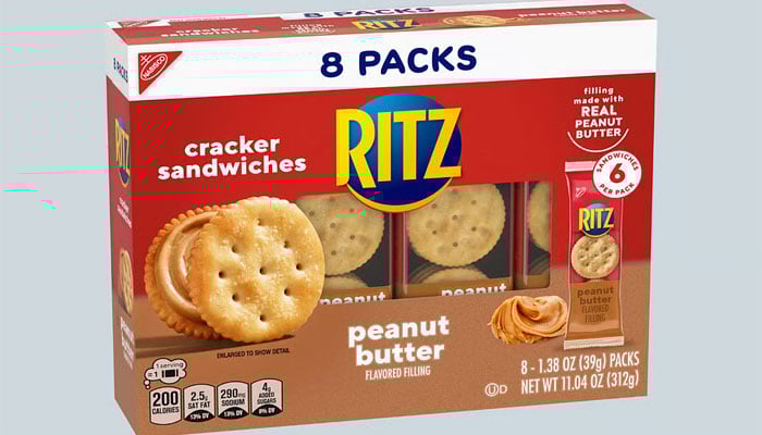 Ritz Peanut Butter Crackers recalled nationwide over labeling error