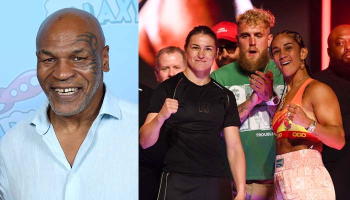 Mike Tyson wins $1 million bet from Jake Paul after Taylor defeats Serrano