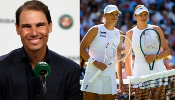 Nadal sends heartwarming messages to Swiate, Anisimova after Wimbledon final