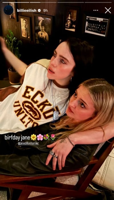 Billie Eilishs on-stage birthday wish for bandmate wins over fans in London